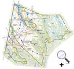 Långfjället - Klicken Sie auf die Karte, um eine vergrößerte Ansicht zu sehen (öffnet sich in einem neuen Fenster)