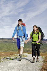 Vandring langs Linnéstigen. Foto: Kentaroo Tryman.